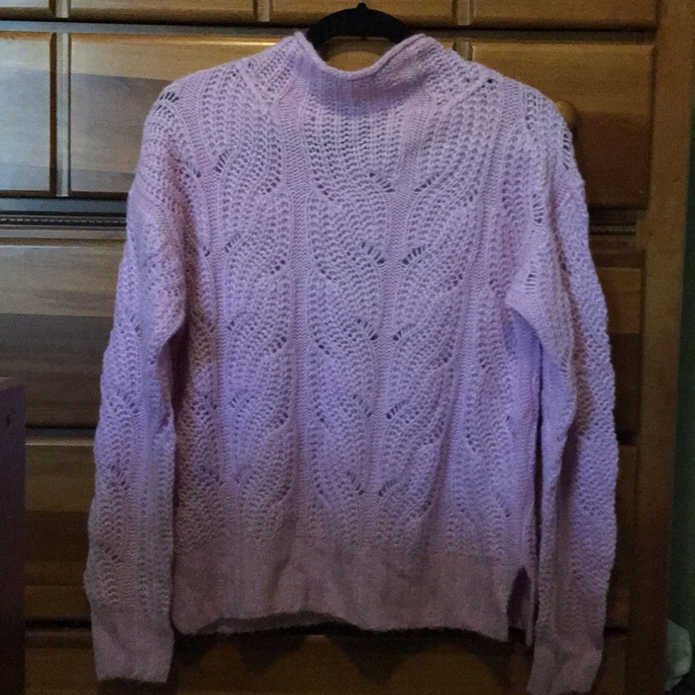 J crew pink sweater